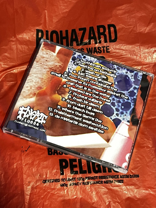 ANTISEPTIC - WASH OR DIE Printed CDR in Jewel case 6-panel insert